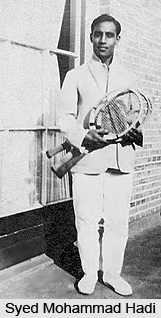 Syed Mohammad Hadi, Indian Athlete