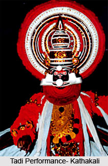 Tadi in Kathakali