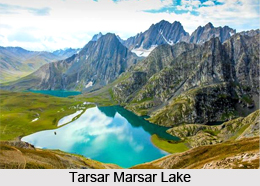 Tarsar Marsar Lake, Lakes of India
