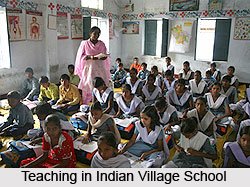 Teaching in Indian Village Schools