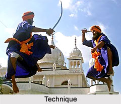 Technique of Gatka