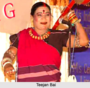 Teejan Bai, Indian Theatre Personality