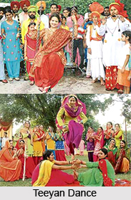 Teeyan Dance, Punjab