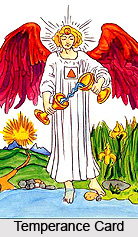 Temperance Card , Tarot Card