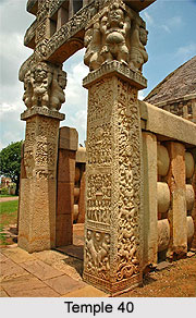 Temple 40 at Sanchi