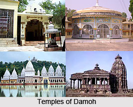 Temples in Damoh