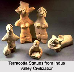 Terracotta Statues from Indus Valley Civilization