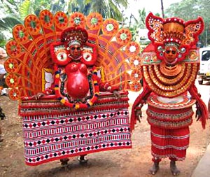 Teyyam Dancers