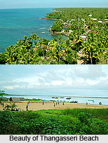 Thangasseri Beach, Kollam, Kerala