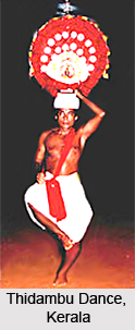 Thidambu Dance , Malabar region , Kerala