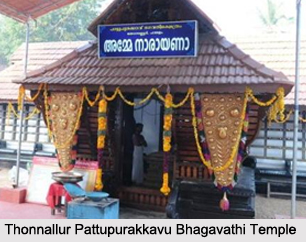 Thonnallur Pattupurakkavu Bhagavathi Temple, Kerala