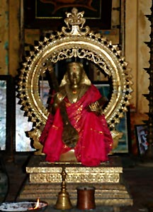 Thyagaraja idol  in Thanjavur,  Tamil Nadu