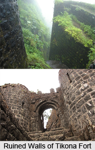 Tikona Fort, Monuments of Maharashtra