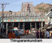 Tirupparankunram Temple, near Madurai, Tamil Nadu