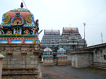Tiruvaimur Temple, near Tiruvarur, Tirunellikka, Tamil Nadu
