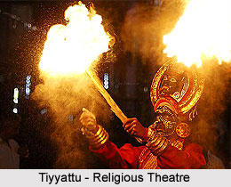 Tiyyattu, Religious Theatre