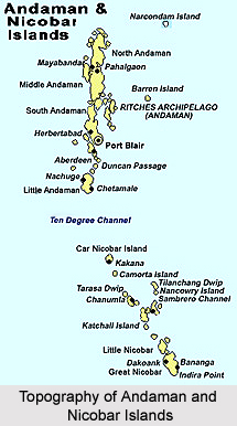 Topography of Andaman and Nicobar Islands