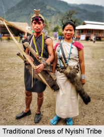Traditional Dress of Nyishi Tribe