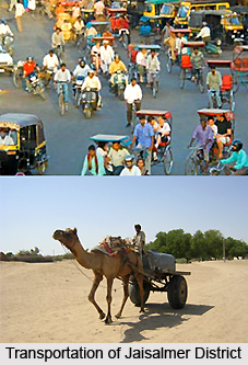 Transportation of Jaisalmer district