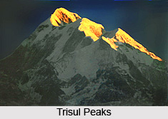 Trisul Peaks, Mountain Peaks of India, Uttarakhand