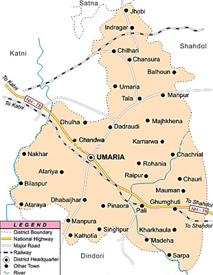 Umaria District, Madhya Pradesh