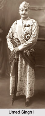 Umed Singh II, Maharaja of Kotah
