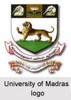 Logo of University of Madras, Tamil Nadu