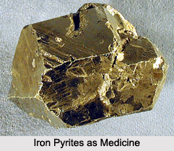 Use of Iron Pyrites as Medicines