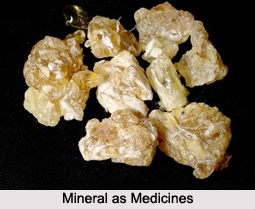 Use of Mineral as Medicines