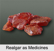 Use of Realgar as Medicines
