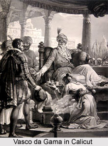Vasco da Gama in Calicut