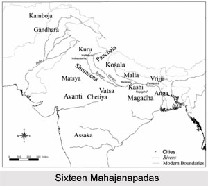 Vatsa, Sixteen Mahajanapadas