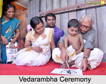 Vedrambha, Hindu Ceremony