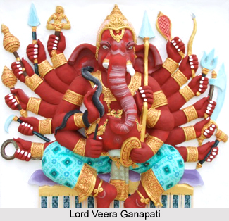 Veera Ganapati, Form of Lord Ganesha