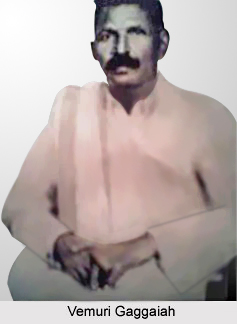 Vemuri Gaggaiah, Telugu Theatre Personality