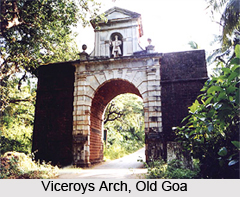 Viceroy`s Arch, Old Goa