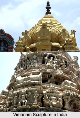 Vimanam Sculpture,  Western Chalukya Sculptures