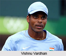 Vishnu Vardhan, Indian Tennis Player