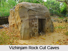 Vizhinjam Rock Cut Caves, Kerala