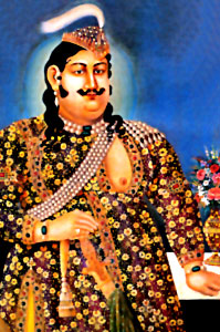 Wajid Ali Shah, in Lucknow