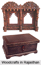 Woodcrafts in Rajasthan