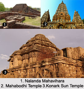 World Heritage Monuments in East India, Indian Monuments