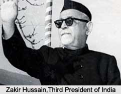 Zakir Hussain  , Third President of India