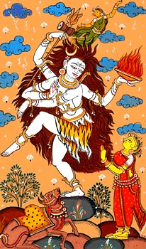 Lord Shiva`s Ananda Tandava - According to some of the ancient scriptures and religious tales Lord Shiva was the initiator of the mudras. His celestial dance Ananda Tandava` involves usage of some mudras