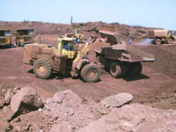 bauxite mines