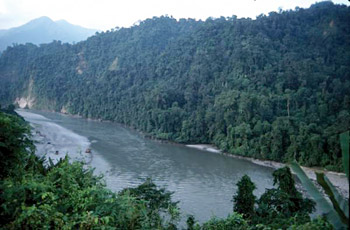 Brahmaputra River in Assam