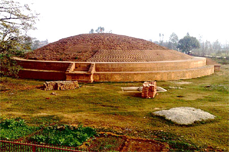 Buddhist Stupa at Chaneti - Ambala , Haryana