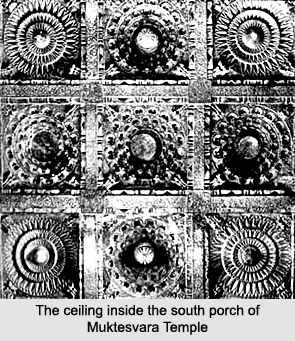Ceiling Sculpture Of Muktesvara Temple, Western Chalukya Sculpture