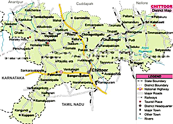 Geography Of Chittoor District, Andhra Pradesh