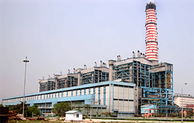 Dadri, Uttar Pradesh - Power Plant of the National Thermal Power Corporation
